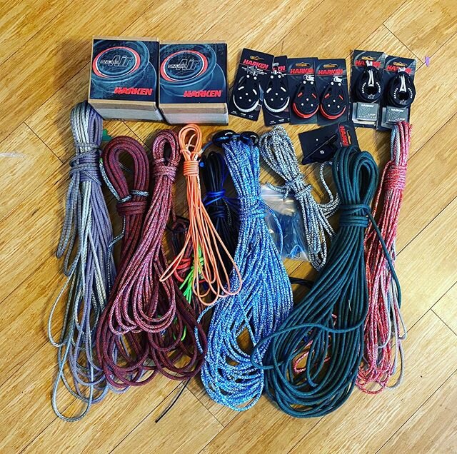 Feeling grateful to our clients as they continue to order during this tough time. Here is one of many orders. Love your boat. Let Sail22 help. *
*
*
#sailing 
#j/boats
#sailboats 
#j70 
#sailing 
#jboats 
#j/70class
#harken
#newenglandropes
#alpharop
