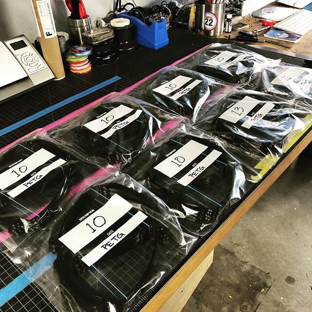 84 Face Mask Frames headed to Matterhackers to be assembled and distributed to hospitals in need.
-
-
@matterhackers  @seanwilson673 -
#sail22 #matterhackersreaponsehub  #response16 #ppe #covid #3dprinting #3dprinted #facemask #matterhackers