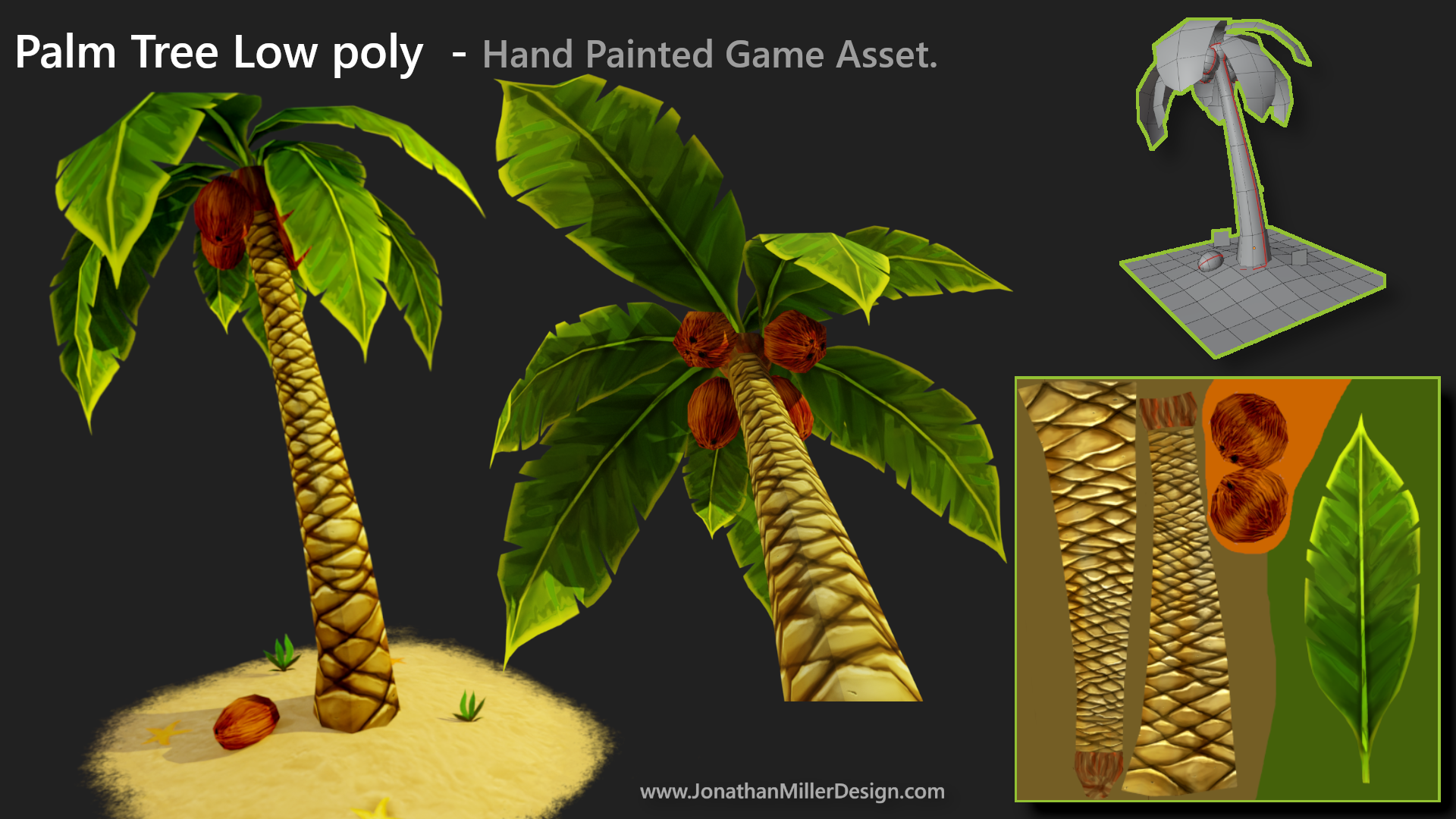 Palm Tree Low Poly