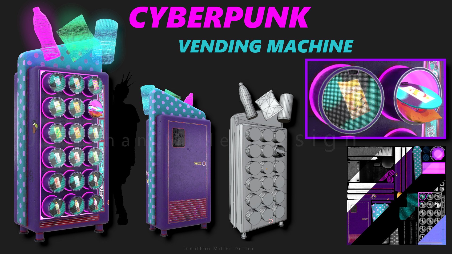 Cyberpunk Vending Machine 