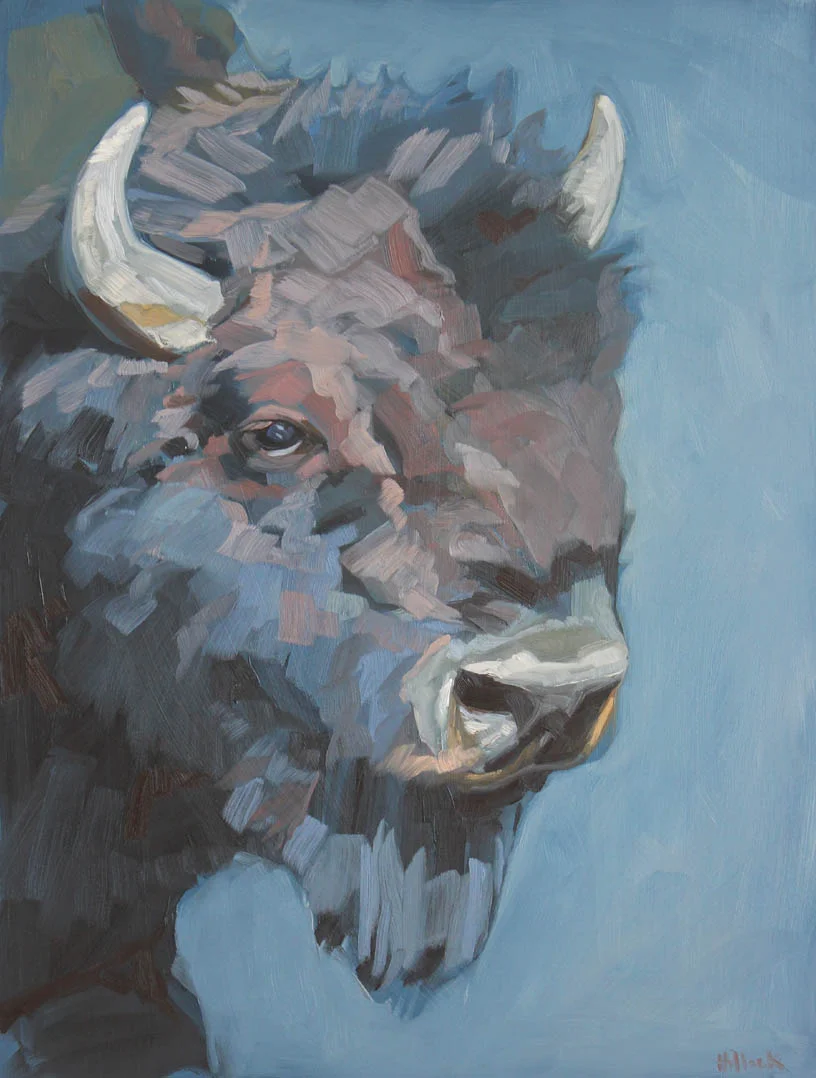 Clarence, oil on panel, 24x16 inches