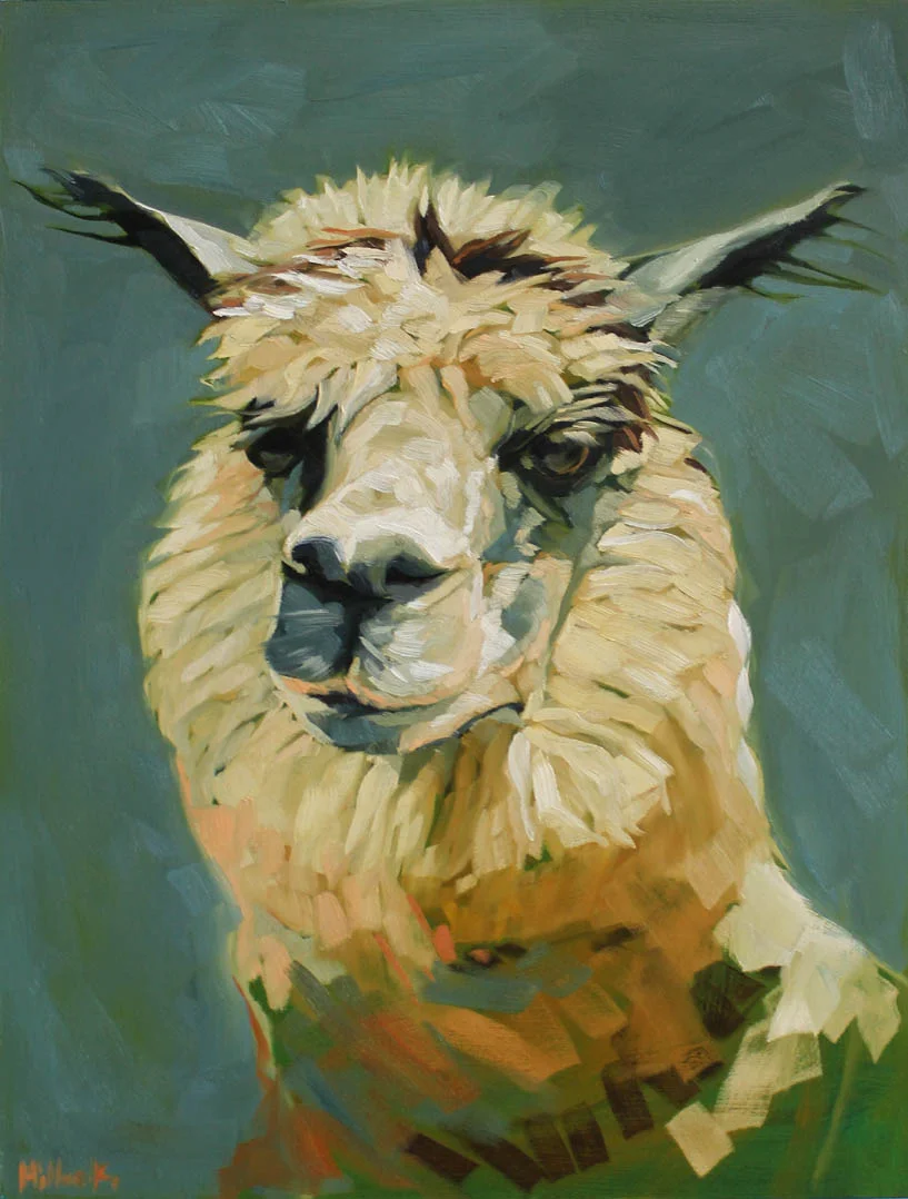 Conner, oil on panel, 24x16 inches