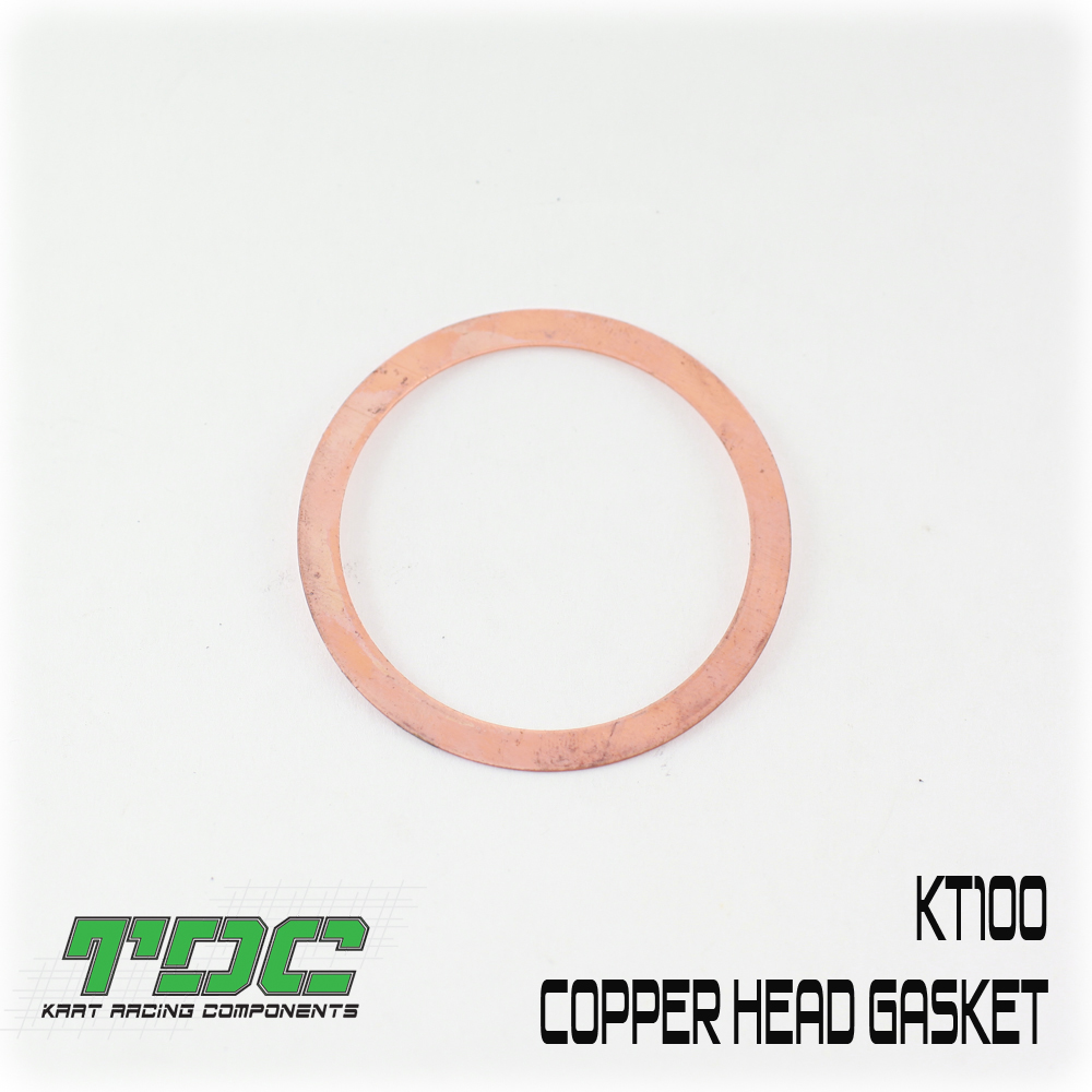 KT100 Copper Head Gasket — TDC Manufacturing Quality Kart Components