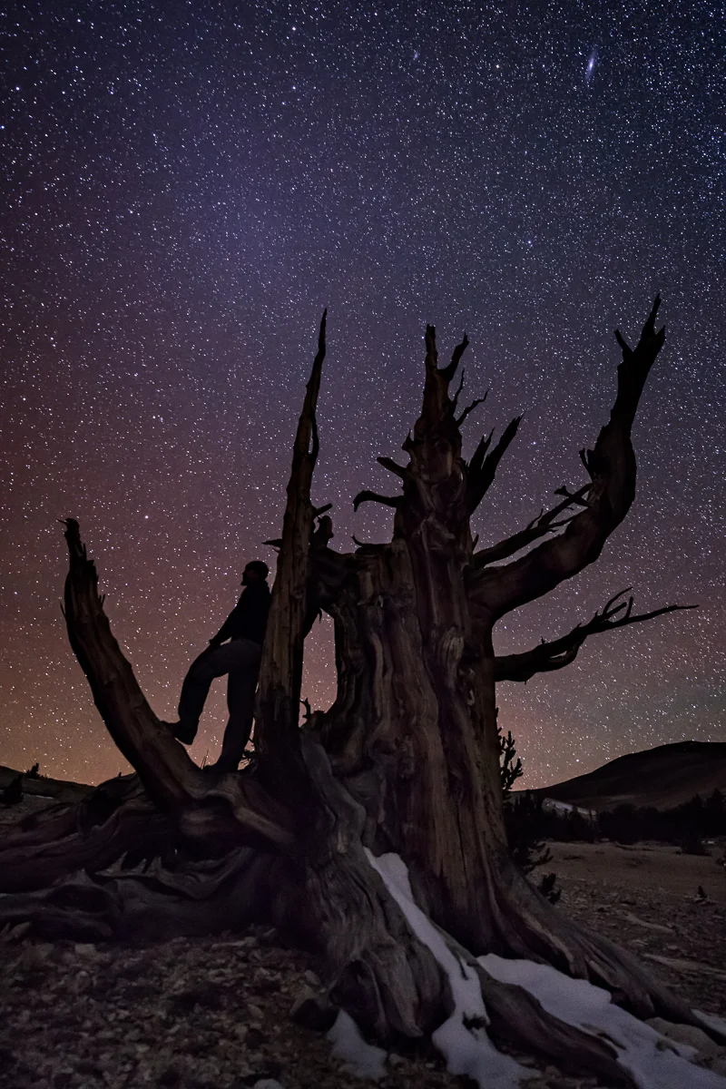 Self Portrait. Technical Details: Nikon D800, Nikkor 14-24 at f3.2 for 25 seconds at 4000 ISO
