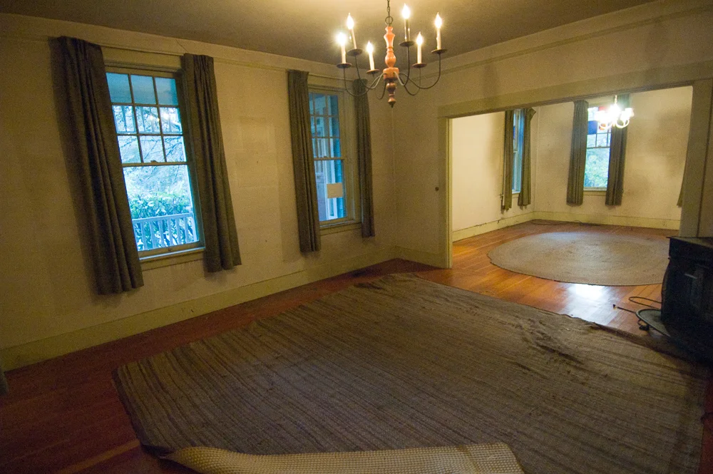 The original Living Room and Dining Room