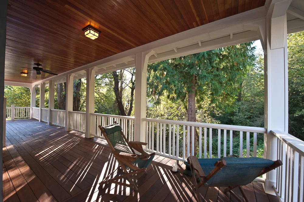 The new porch ROCKS!