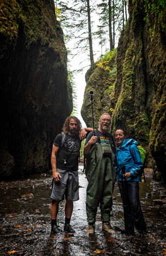 L-R Myself, Gary Randall and Hillary Younger