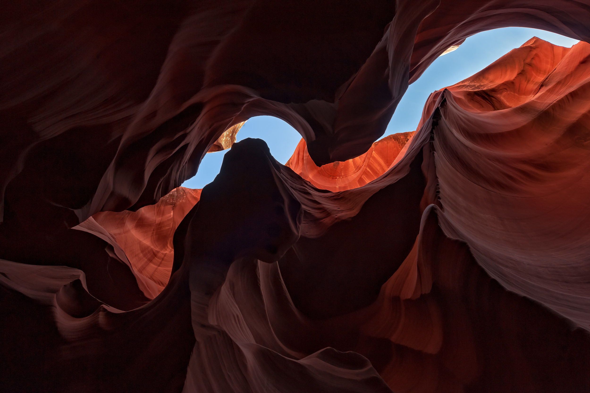 Slot Canyon and Sky