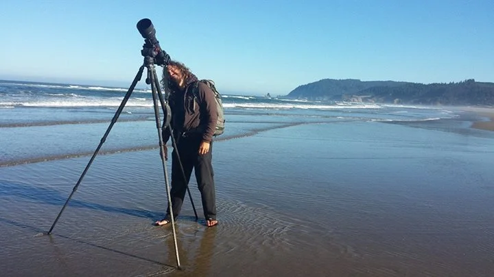 Photographing Puffins with the Nikon 400mm F3.5 using the Big Gitzo GT3542XLS and Sachtler FSB-6.