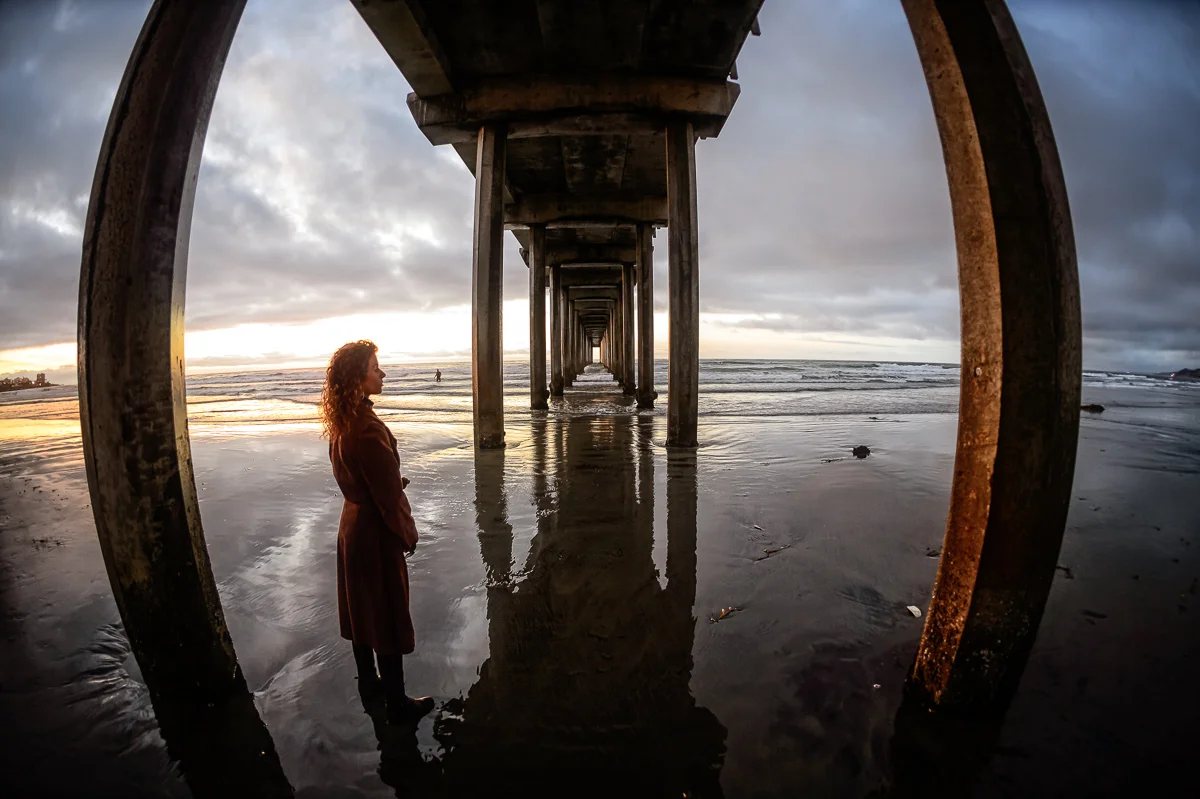 Scripps Fisheye: Nikon D4, Nikon 16mm Fisheye at F4 for 1/15th sec at ISO 1600.