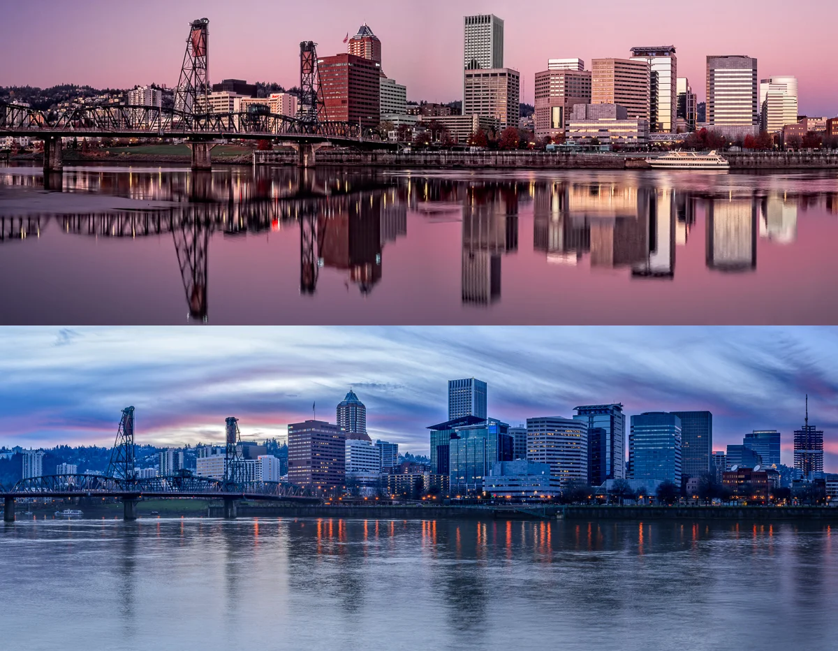 Portland 2006 and 2015 (click to enlarge)
