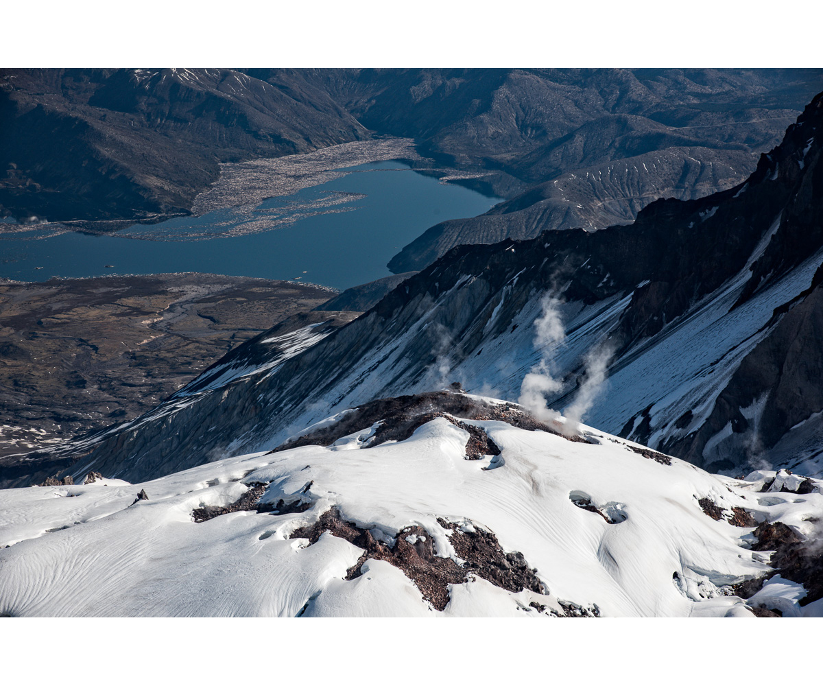 Steaming Dome & Spirit Lake