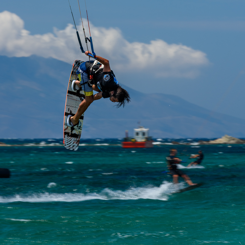 Kiteboarding Greece