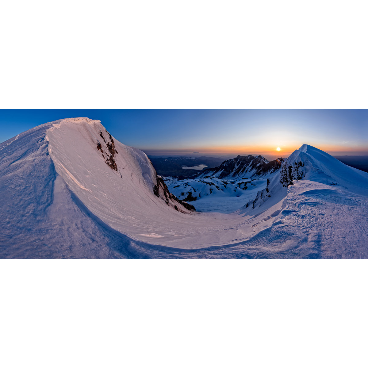 Dawn at the Crater Rim