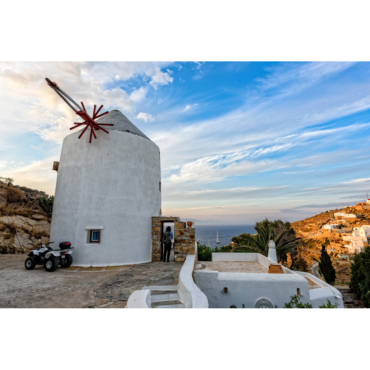 Our Windmill in Mykonos, Greece