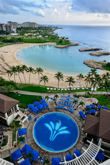 J.W. Ihilani's pool and lagoon