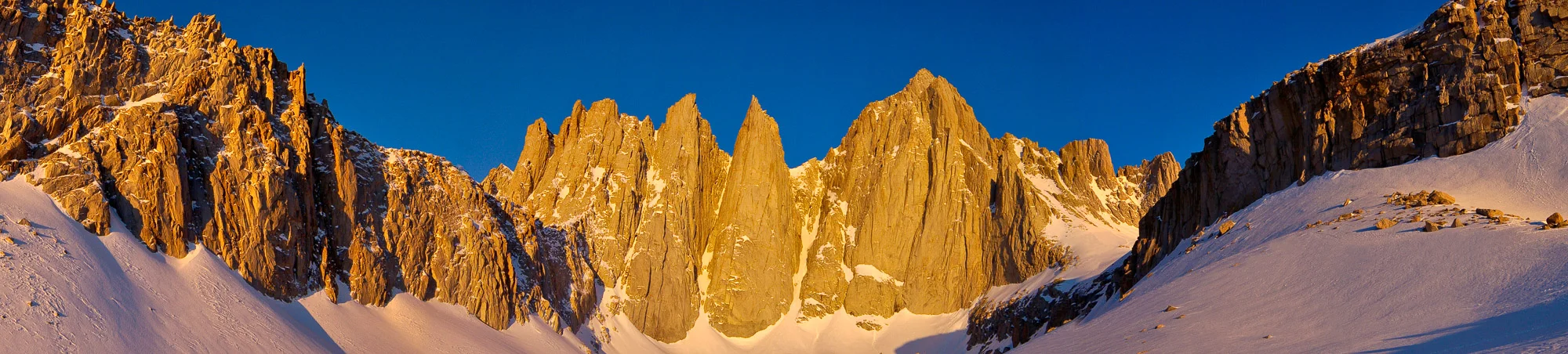 Mount Whitney Panoramic: 3-frames Nikon D70. I'm so excited to head back here in just 2 weeks.