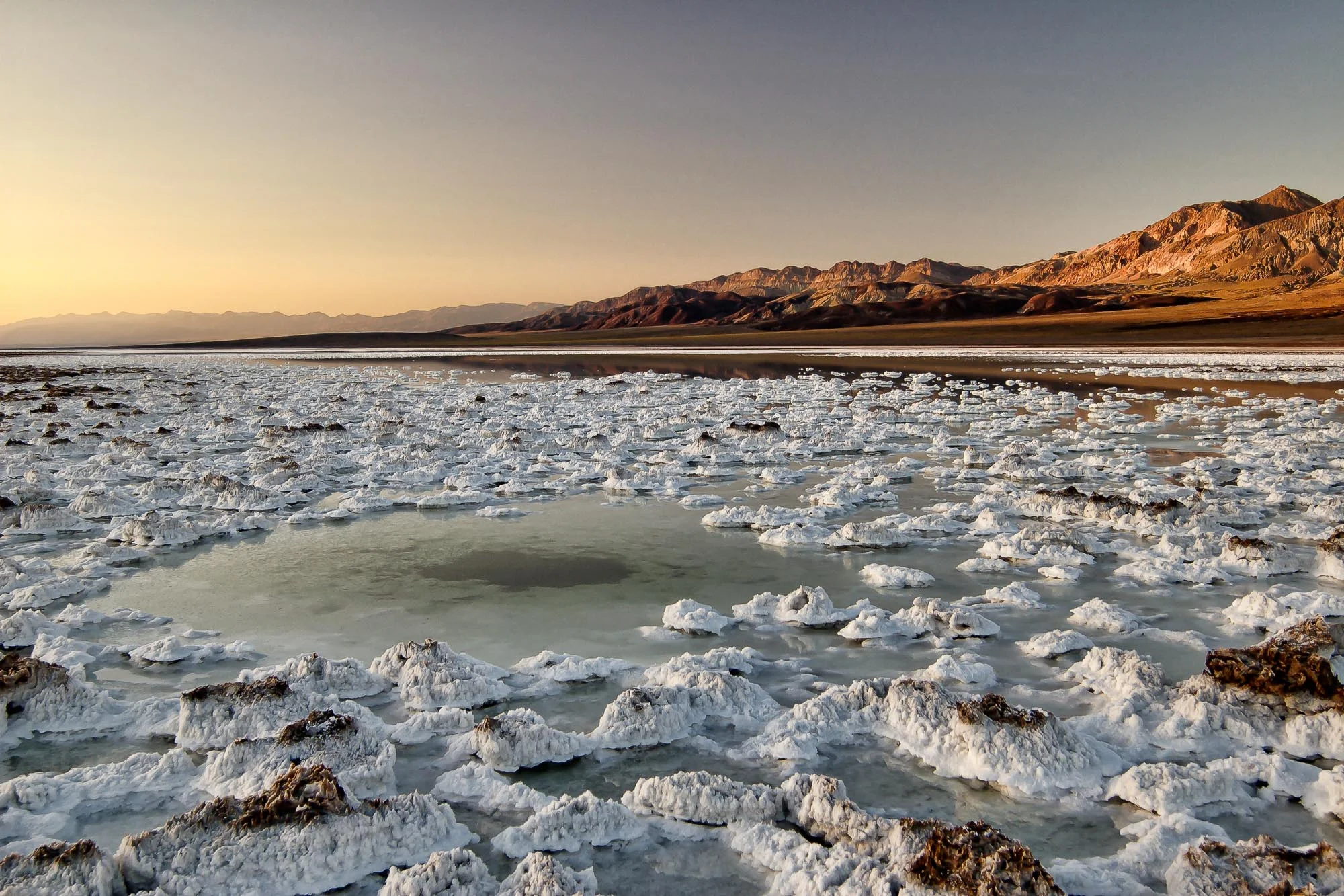 Salt in the Devil's Golf Course: Death Valley National Park 2005