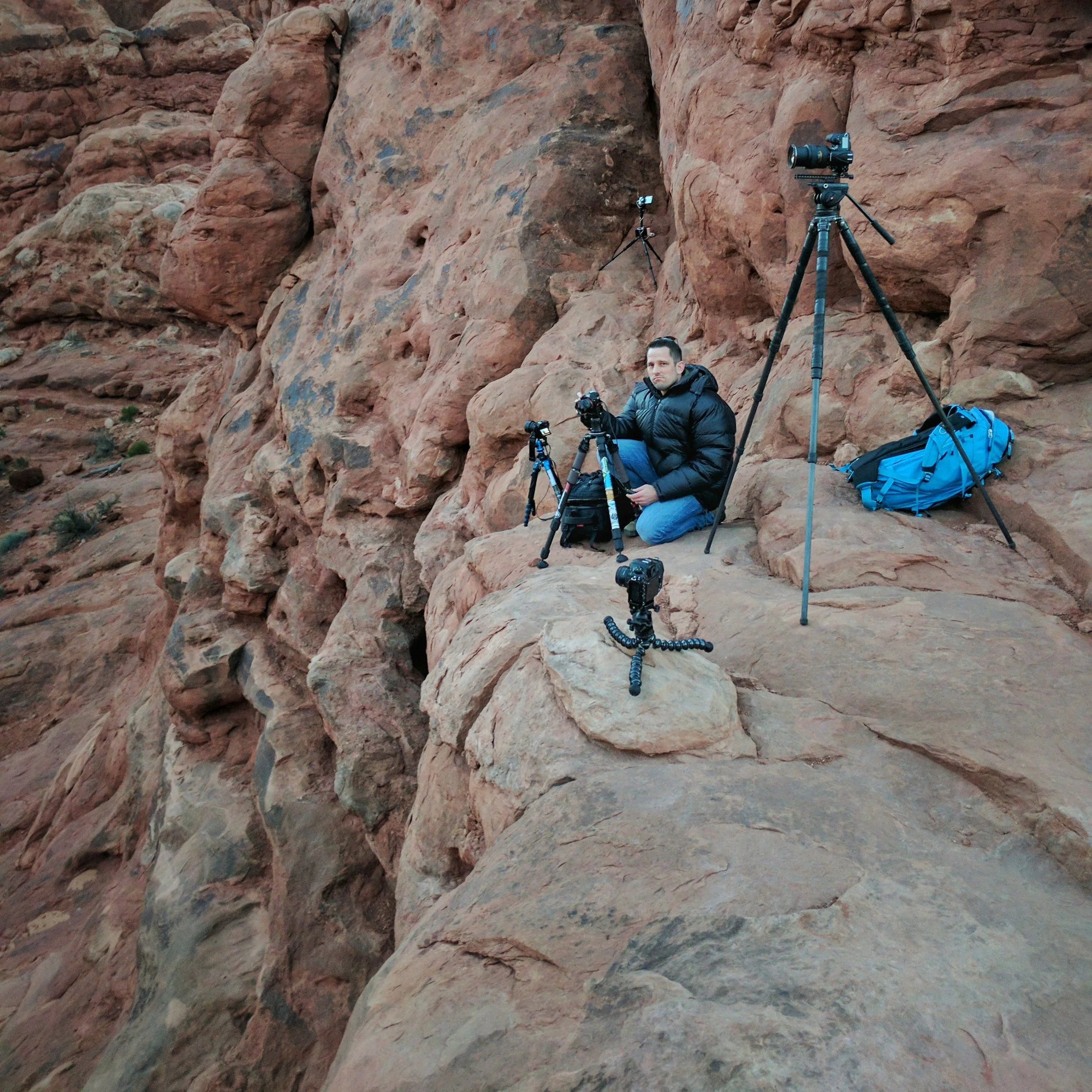 Enough gear on the ledge?