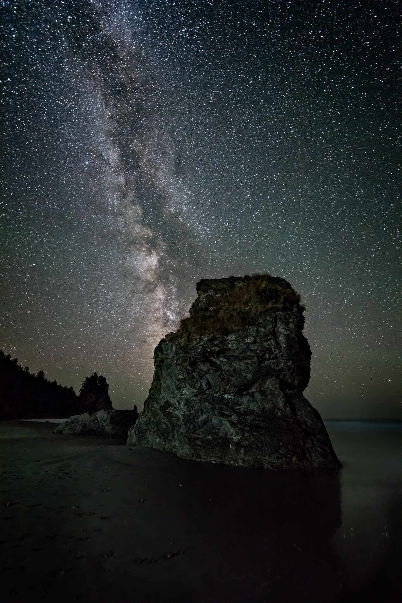 Milky Way Over Seastack