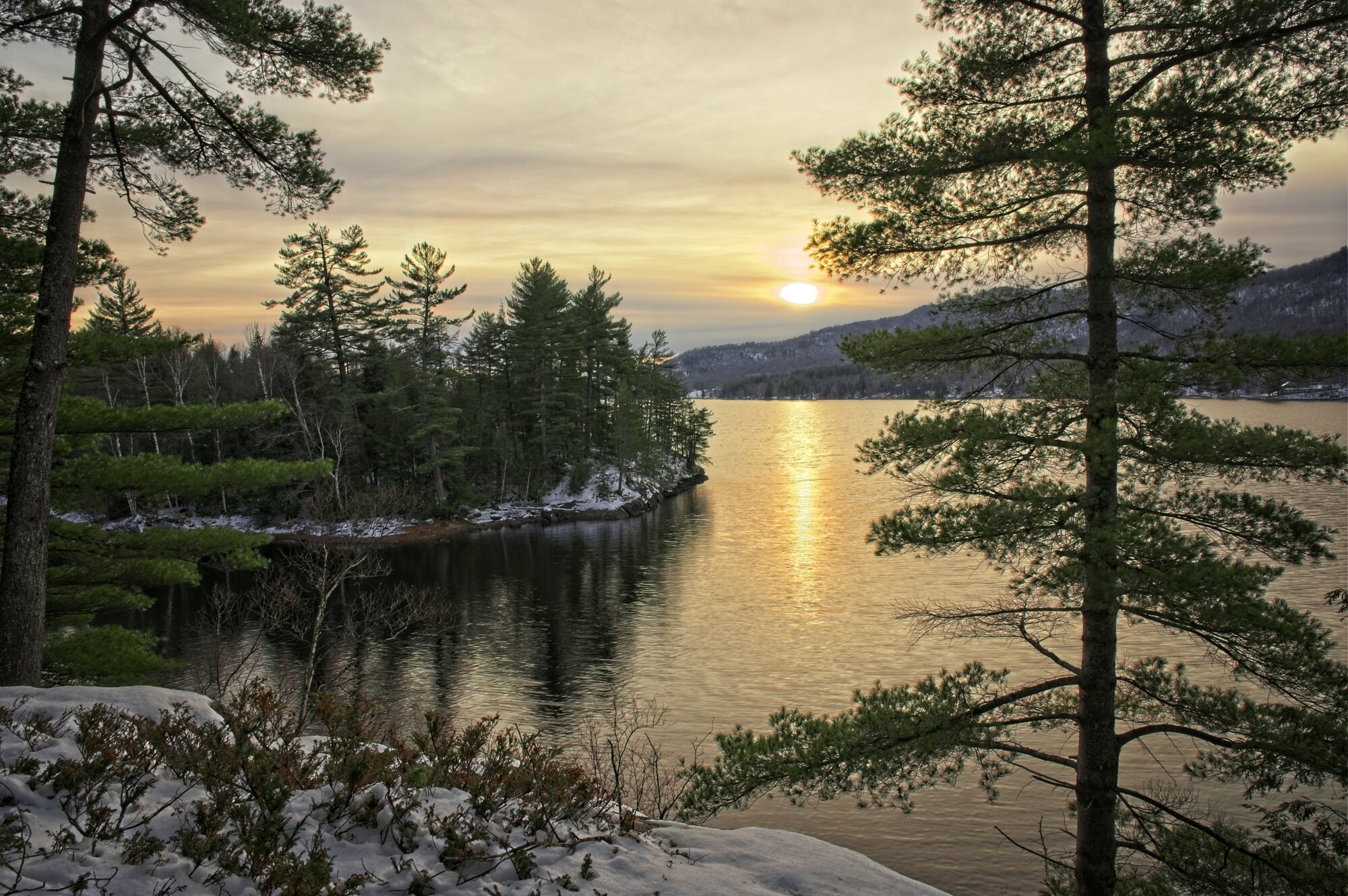 Sunset on Indian Lake by Jim Gilligan.jpg