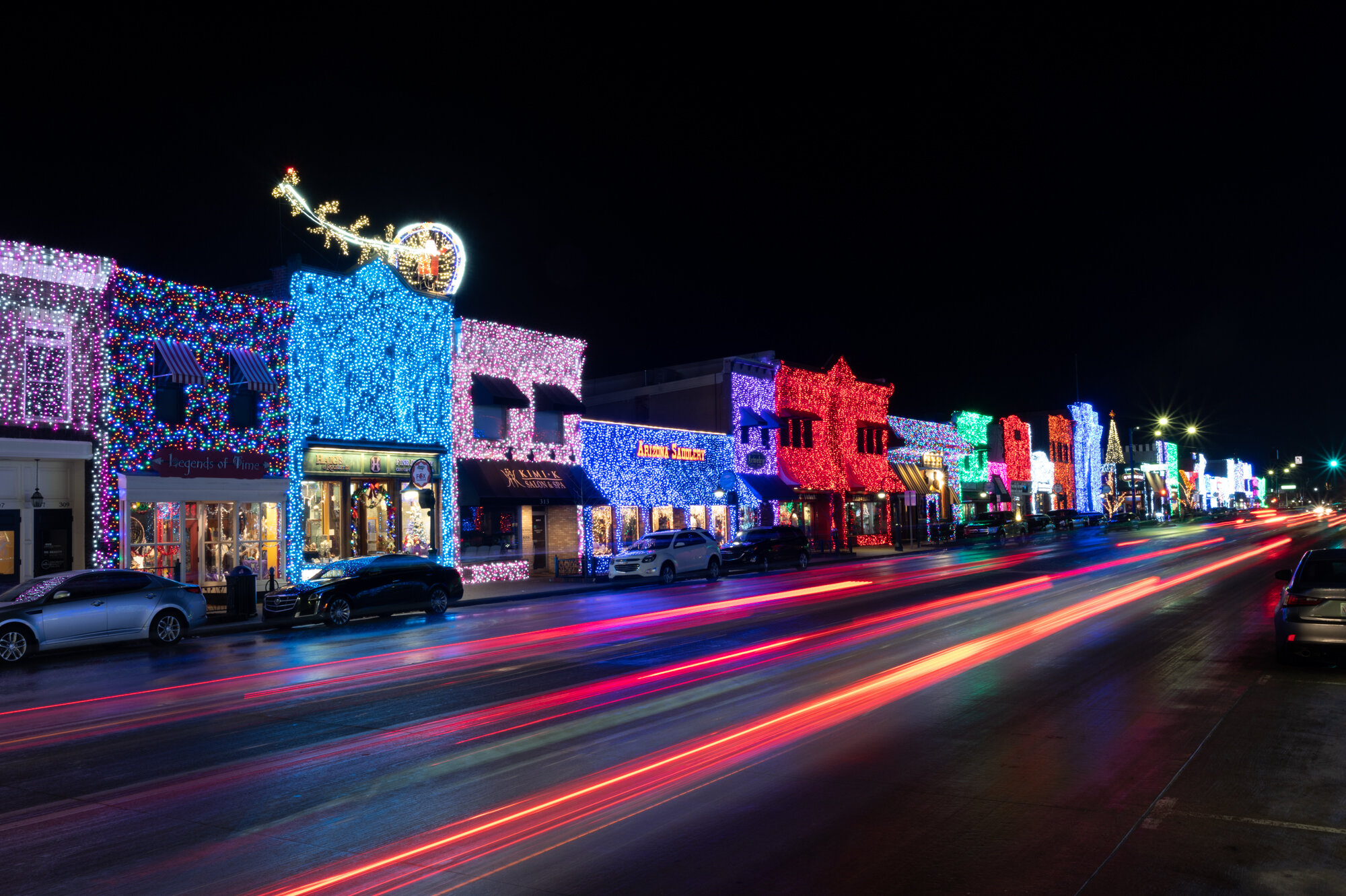 Christmas Lights in downtown Rochester Michigan by Chris Keller.jpg