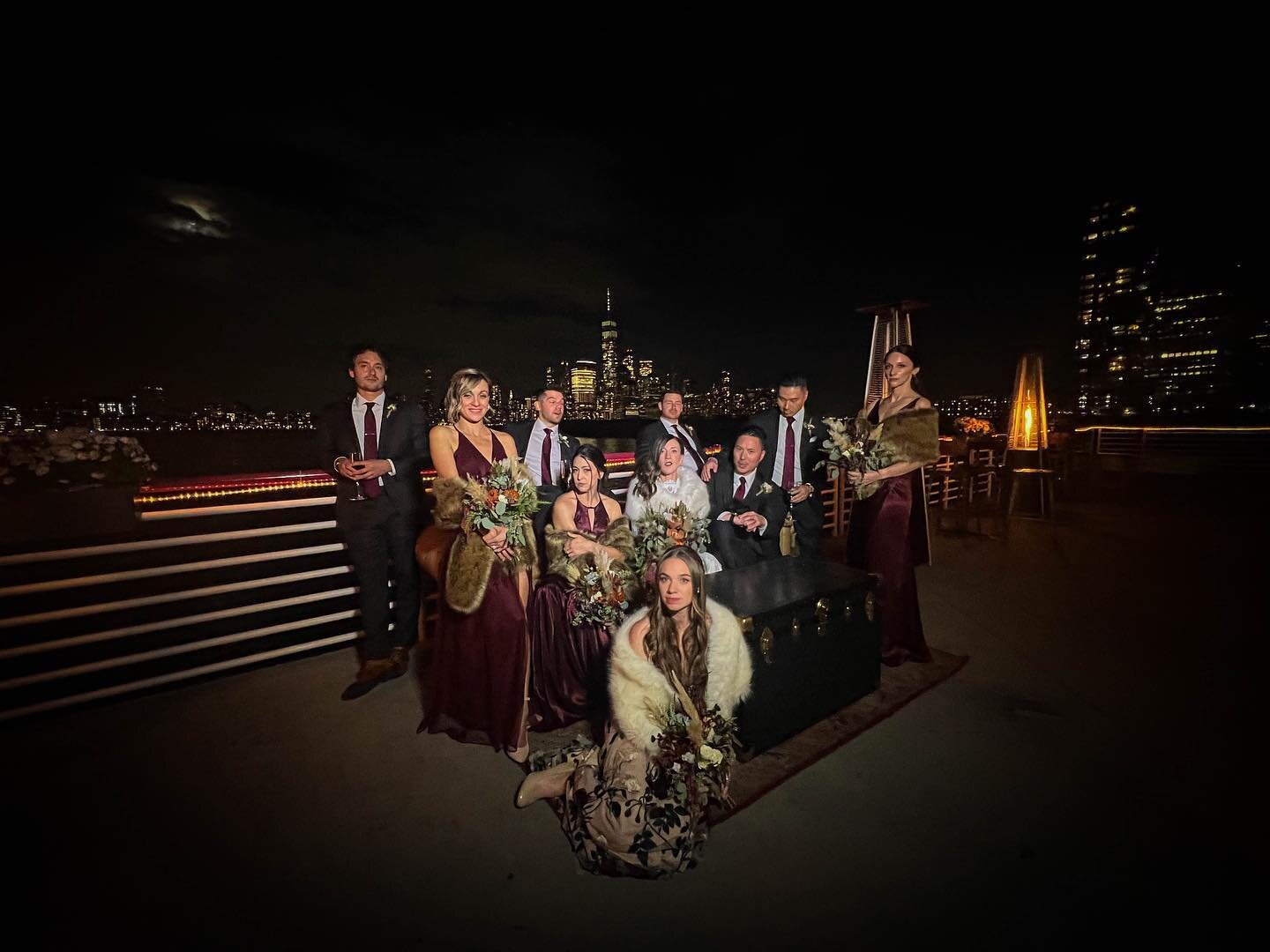 Battello providing all of the views for this beautiful wedding!

📸: @jonrafols 
#nobleproductionsweddings #wedding #weddings #jerseycitywedding #battelloweddings #battellojc #battello #bride #groom #views #cityview #bridalparty #dancefloor #dancing