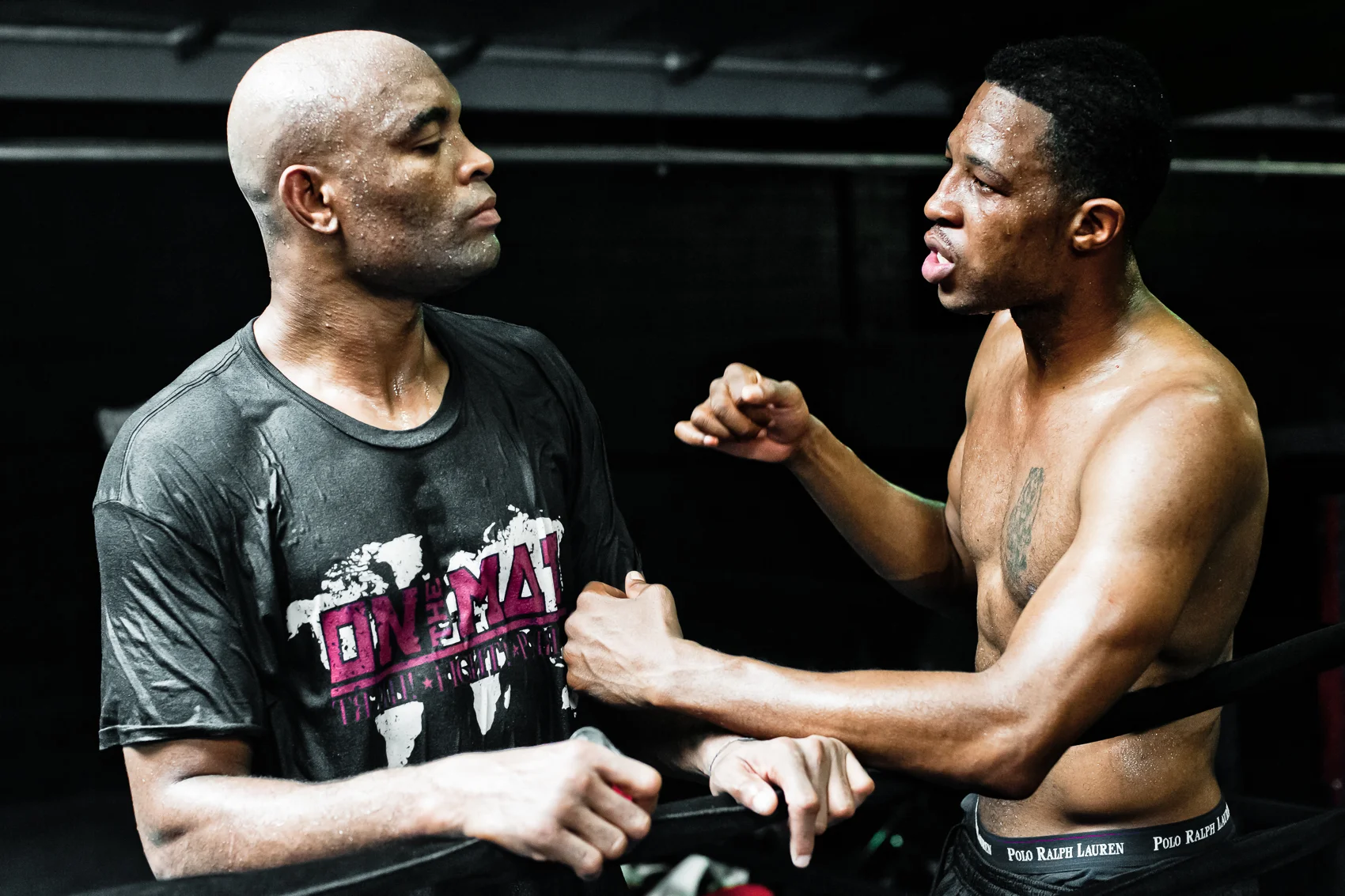 Anderson Silva for Black House Gym