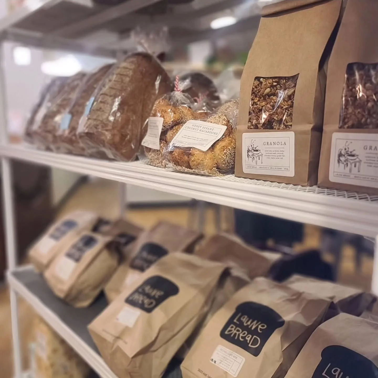 🍞 Laune Bread will be back at both shops this Thursday, 1/22 - Friday 1/23, or until sold out! Expect to see sourdough, pastries, quiche, and more.

@launebread is a Minneapolis bakery known for its whole-grain sourdoughs, local sourcing, and commun