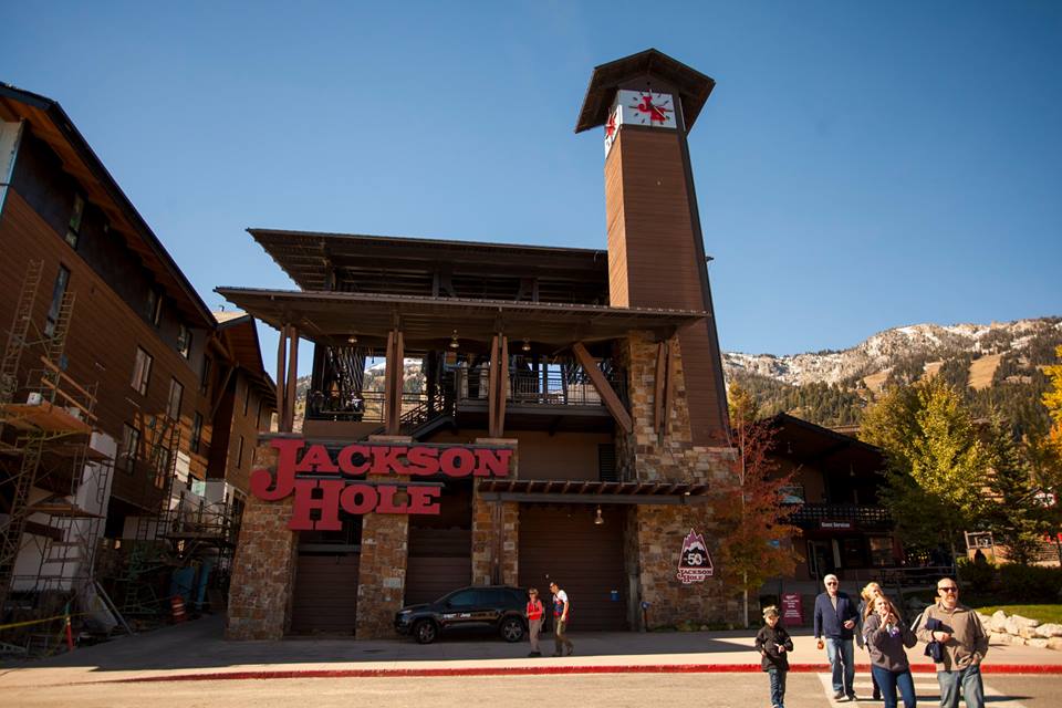 This is the Jackson Hole aerial tram.