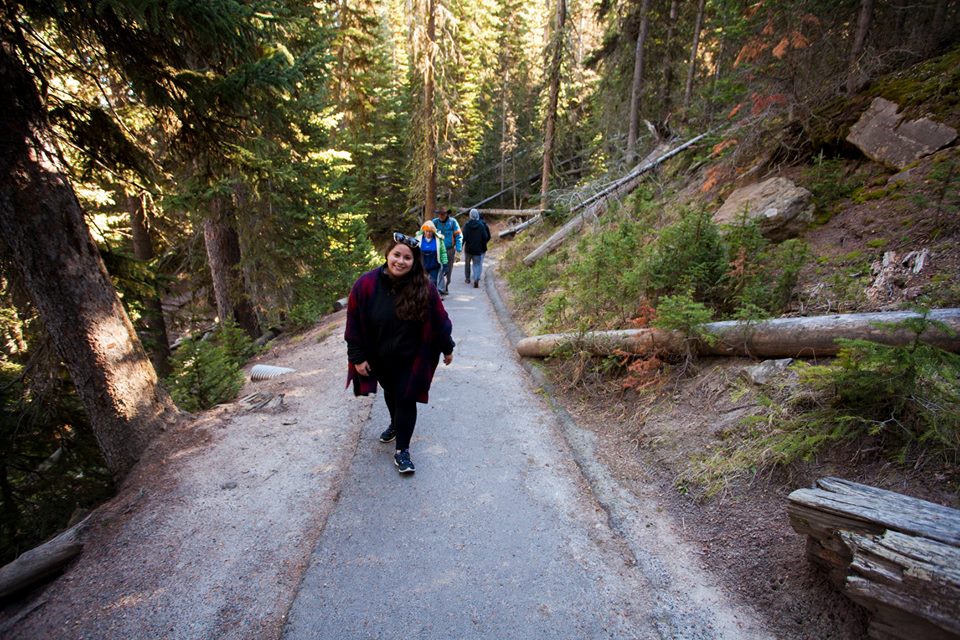 Smiling but dying inside since I just walked up 300+ steps in high altitude. 