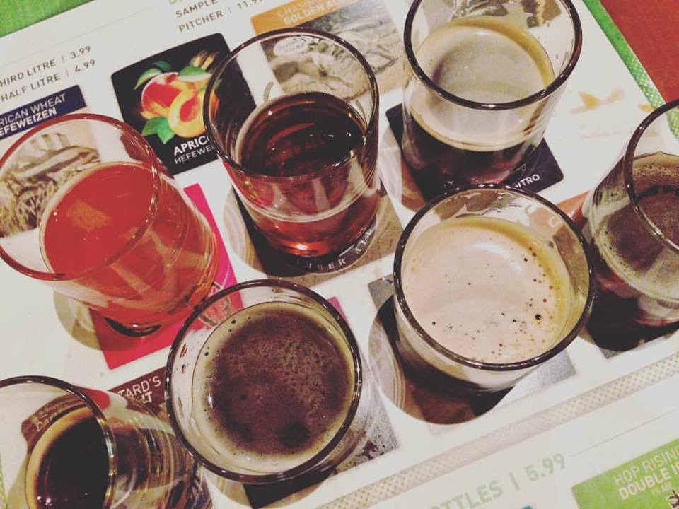 Squatter's Pub Brewery. We tried EVERY single beer since it's only $.50 for 2oz. Lots of great beers.