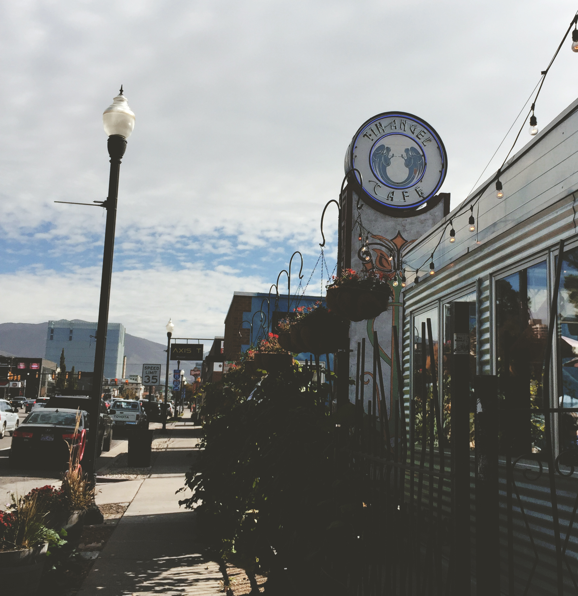 Tin Angel Cafe. We went here for brunch before our flight home. It was REALLY GOOD. More brunch spots we went to were The Park Cafe and 50 West Cafe.