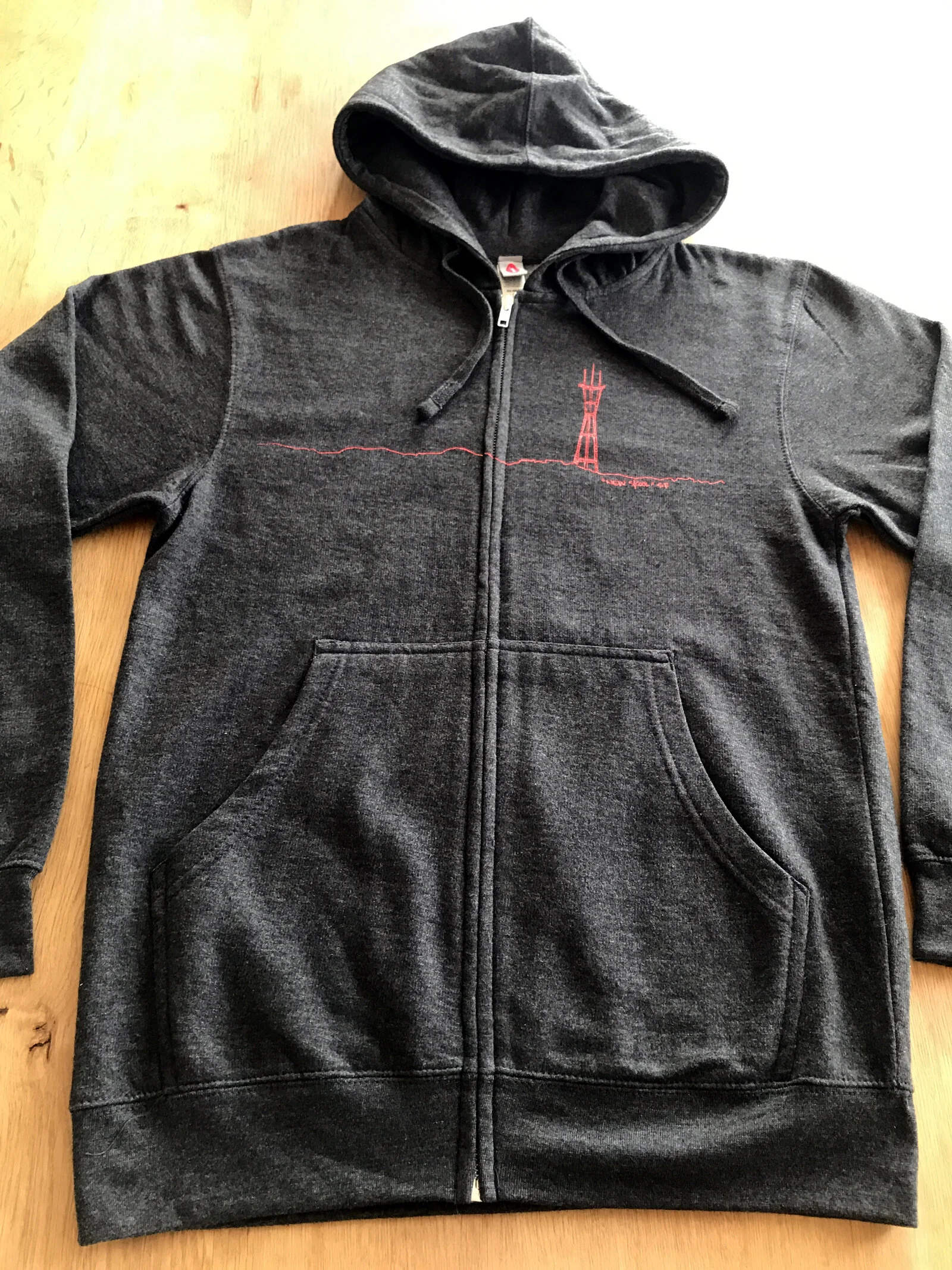 アウターその他 CPGN STUDIO_COMPAGNO 2WAY FORESIGHT HOOD ZIP-UP CHARCOAL Adult/Unisex Charcoal Heather Sutro Zip Hoody (Supa Soft