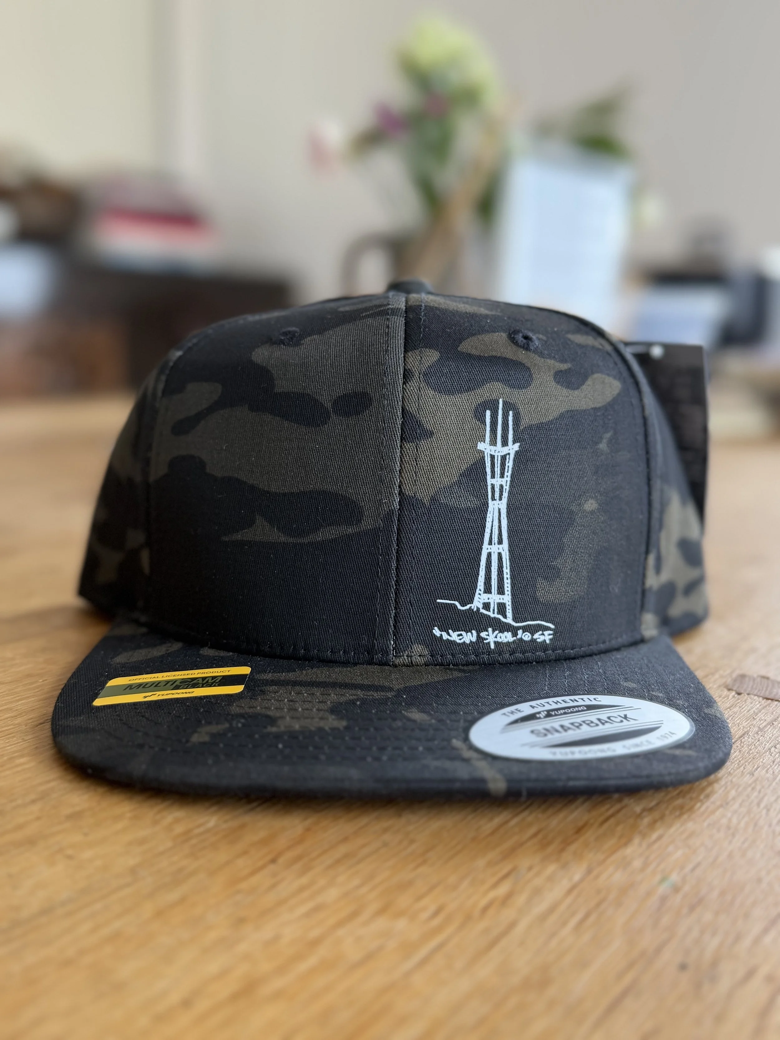 Camo Sutro SnapBack Hat