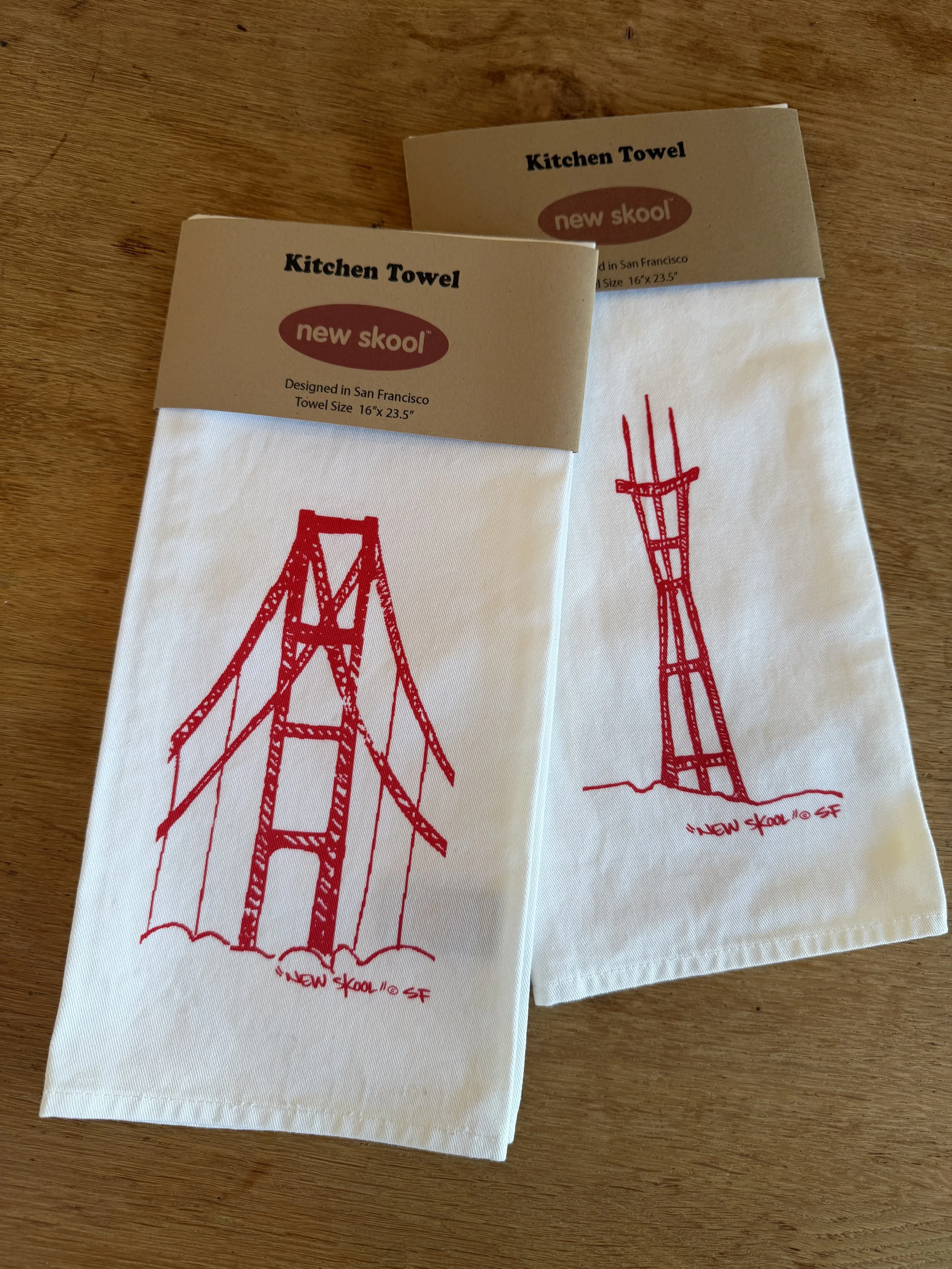 New Skool Kitchen Towel Set