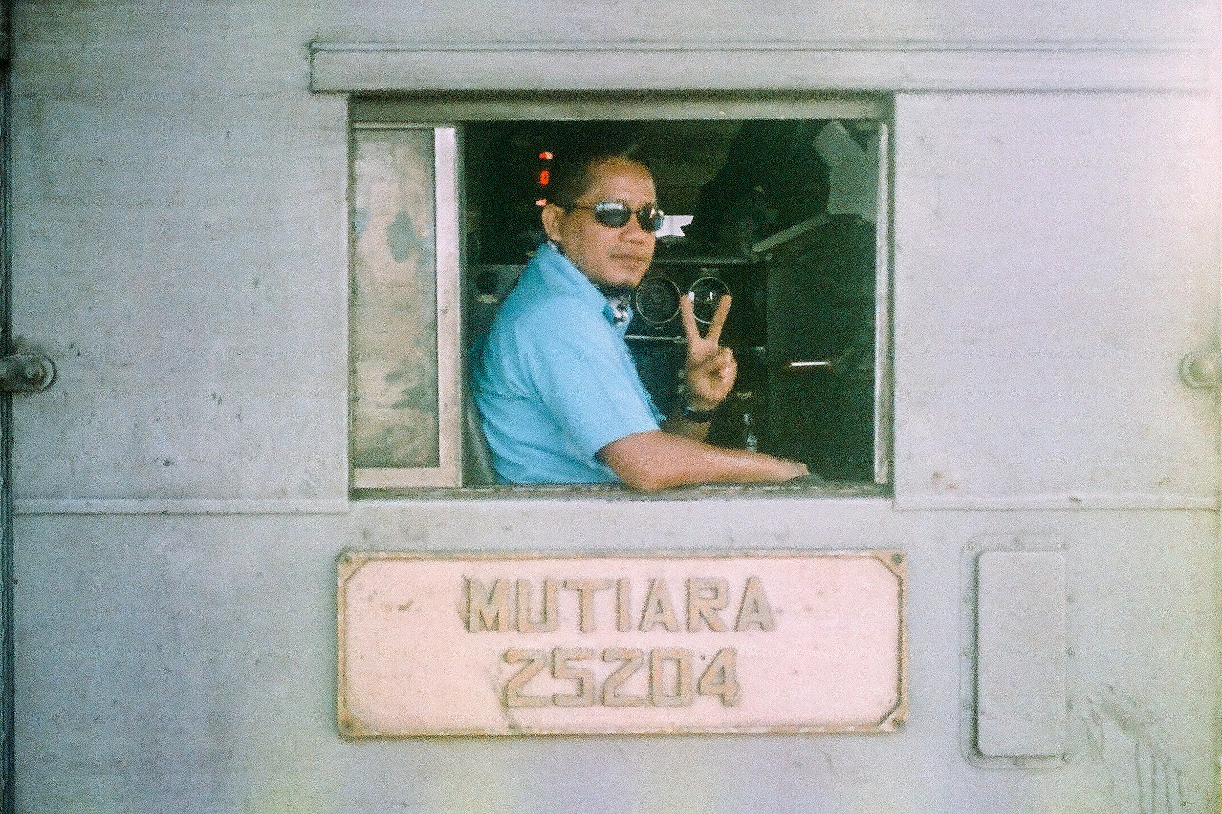 Train driver from Johor Bahru to Kuala Lampur.