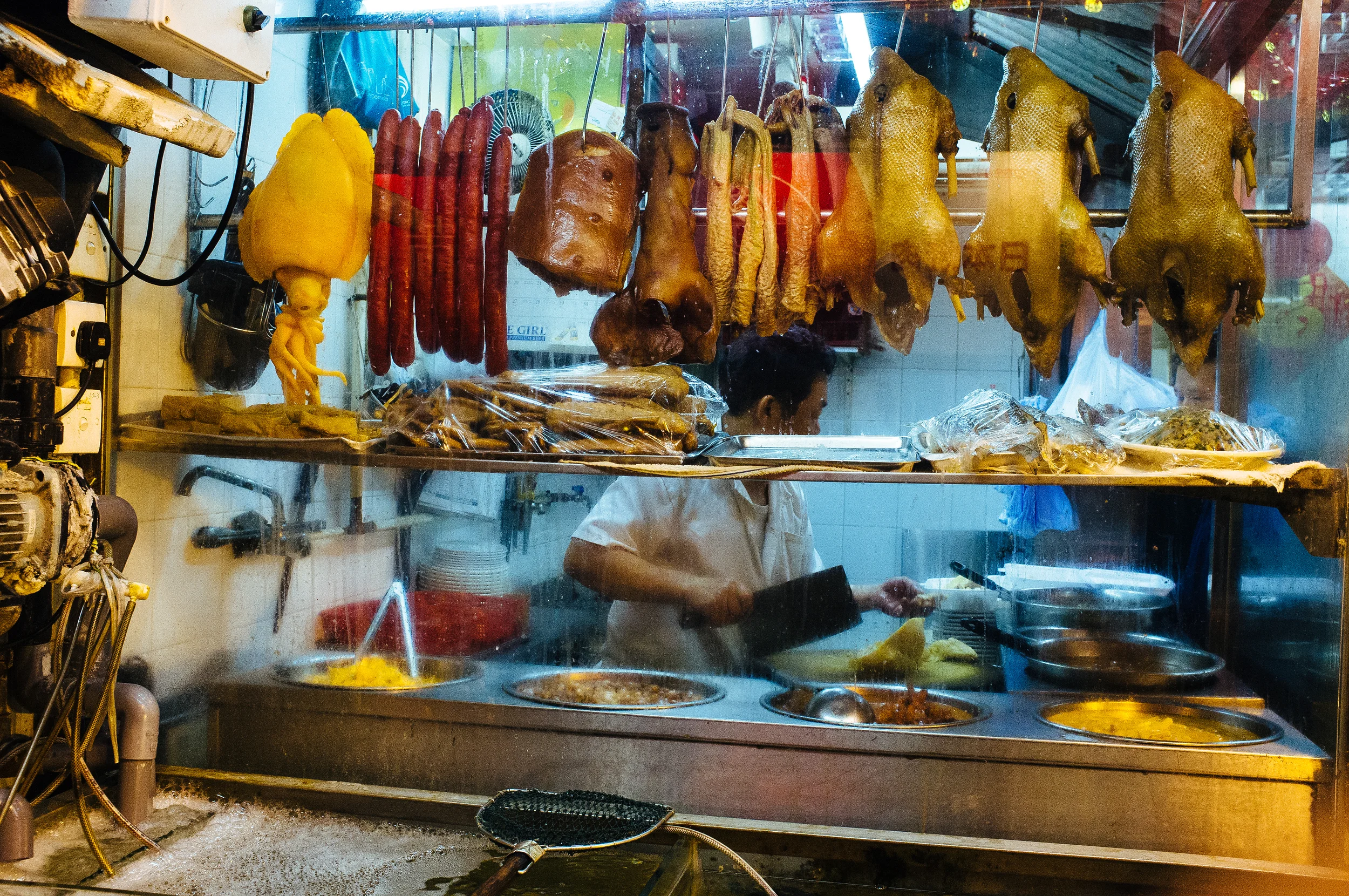 Those bizarre yellow squids are everywhere in HK. I never figured out what the fuck that was about.