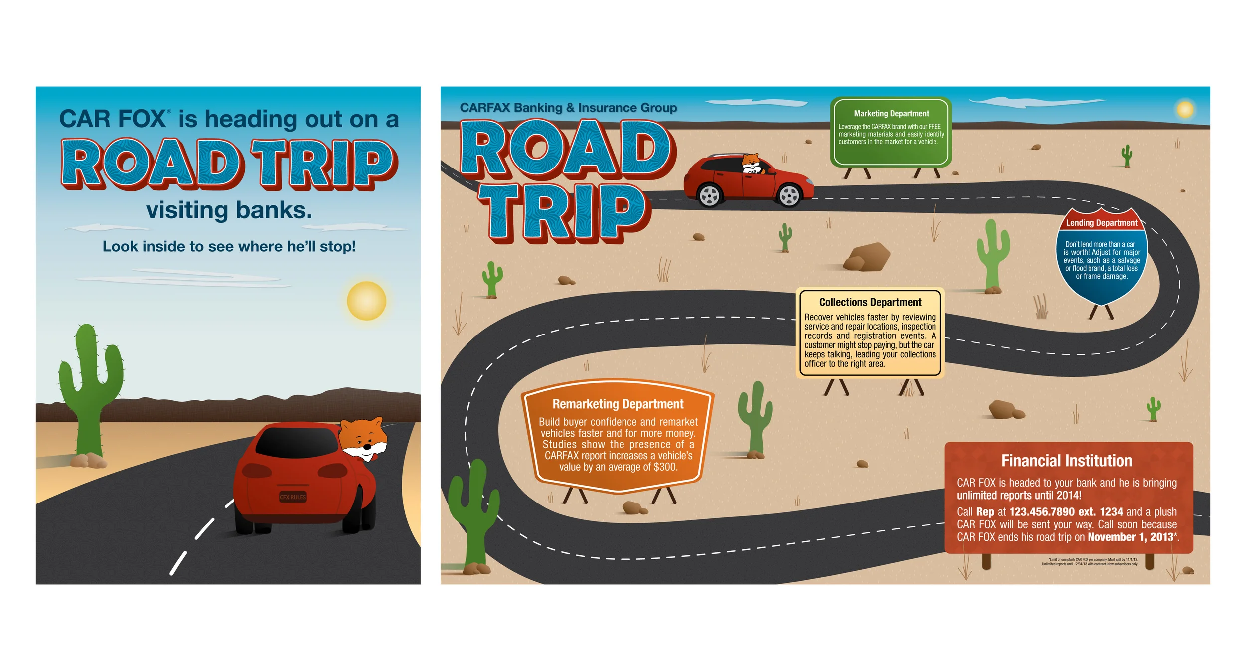 CARFAX: Road Trip | Mailer