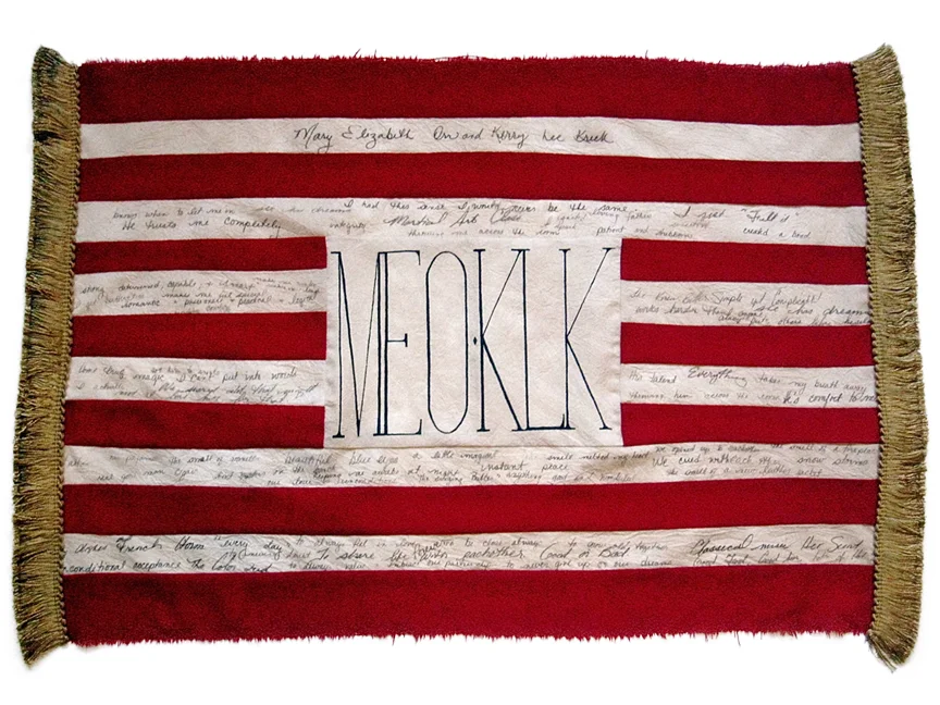Orr & Krick Wedding Flag