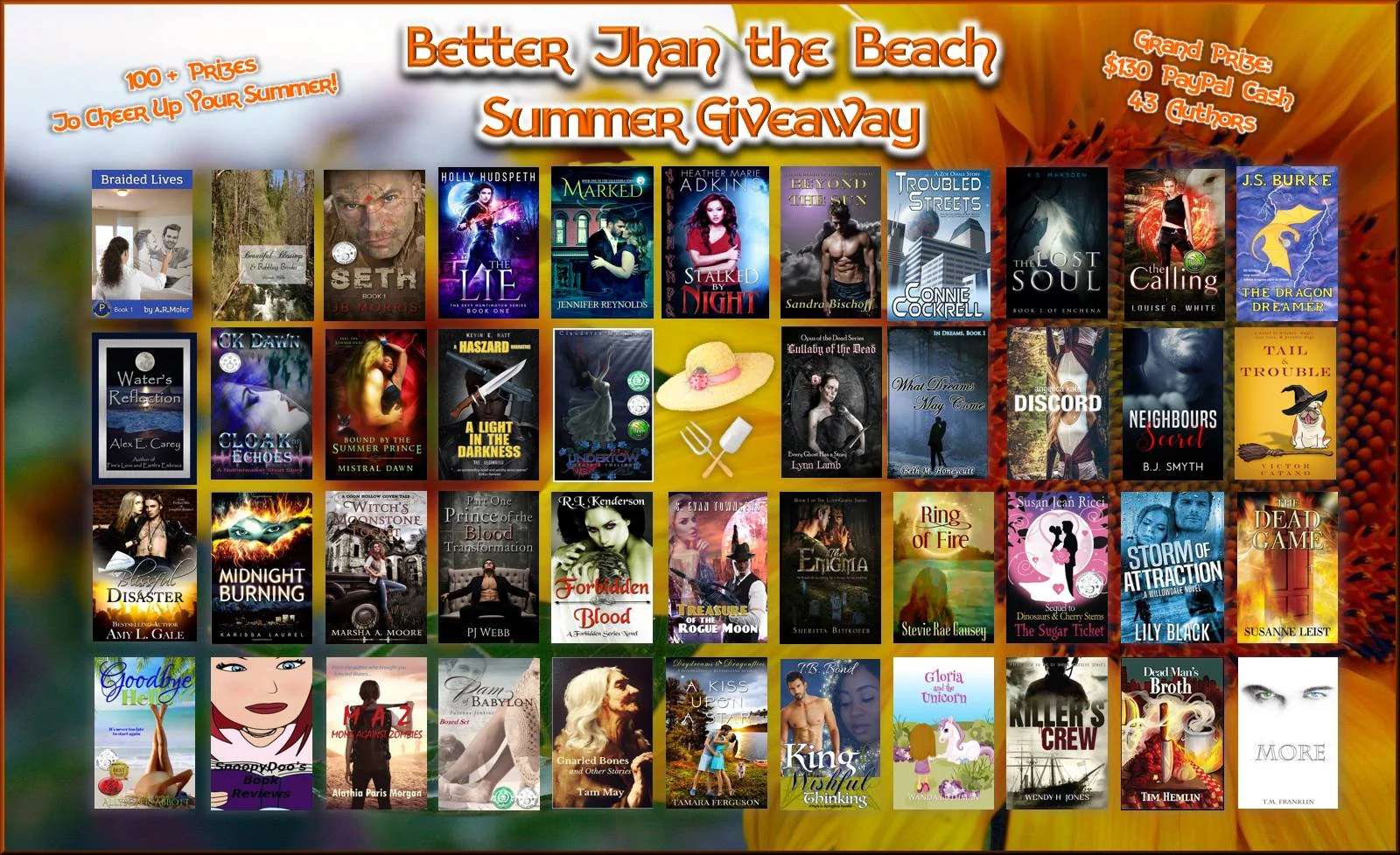 Better than the Beach Summer 2017 Giveaway 80+ Prizes: Books, Gift Cards, & More Free to Enter $130 Pay Pall Cash Grand-prize http://bit.ly/2rO28St
