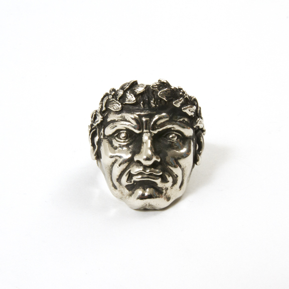 Ceasar Face Ring