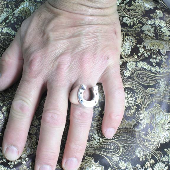 Sterling Silver Horseshoe Ring | Women's Horseshoe Ring - The Collegiate  Standard