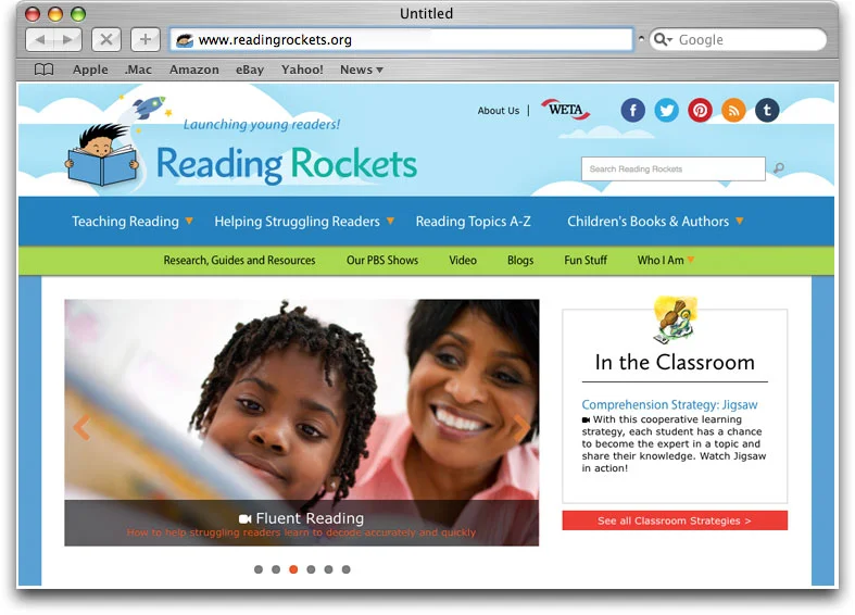 PBS / Reading Rockets Logo