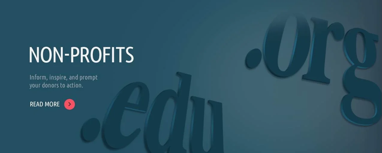 Hero graphic for marketing website