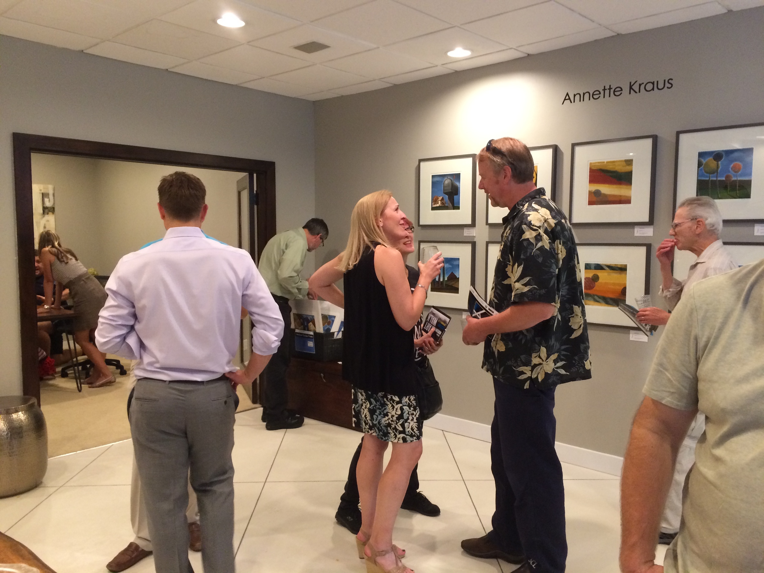 2015 Madison Park Art Walk at Wicklund Real Estate, Seattle, WA