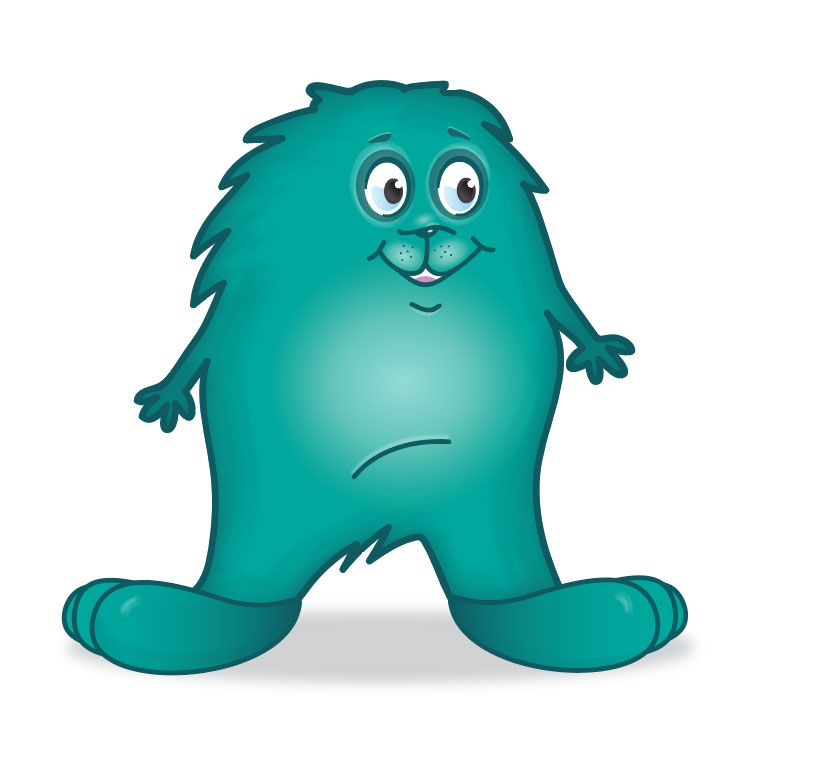 Character for educational app