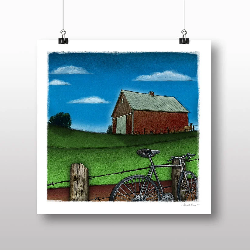 Bike and Barn