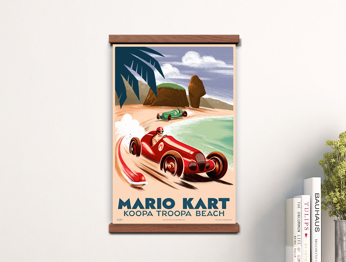 Stickers Mario Kart Ref 15070 
