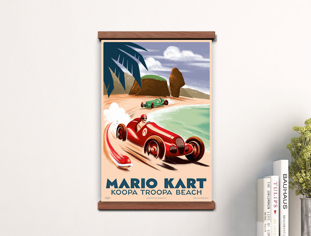 Stickers Mario Kart réf 15070